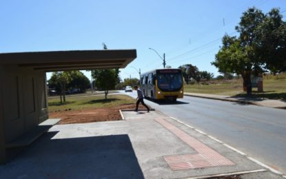 Planaltina recebe novos abrigos de ônibus
